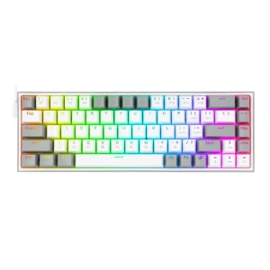 کیبورد با سیم مکانیکال گیمینگ ردراگون مدل Castor K631 RGB WG